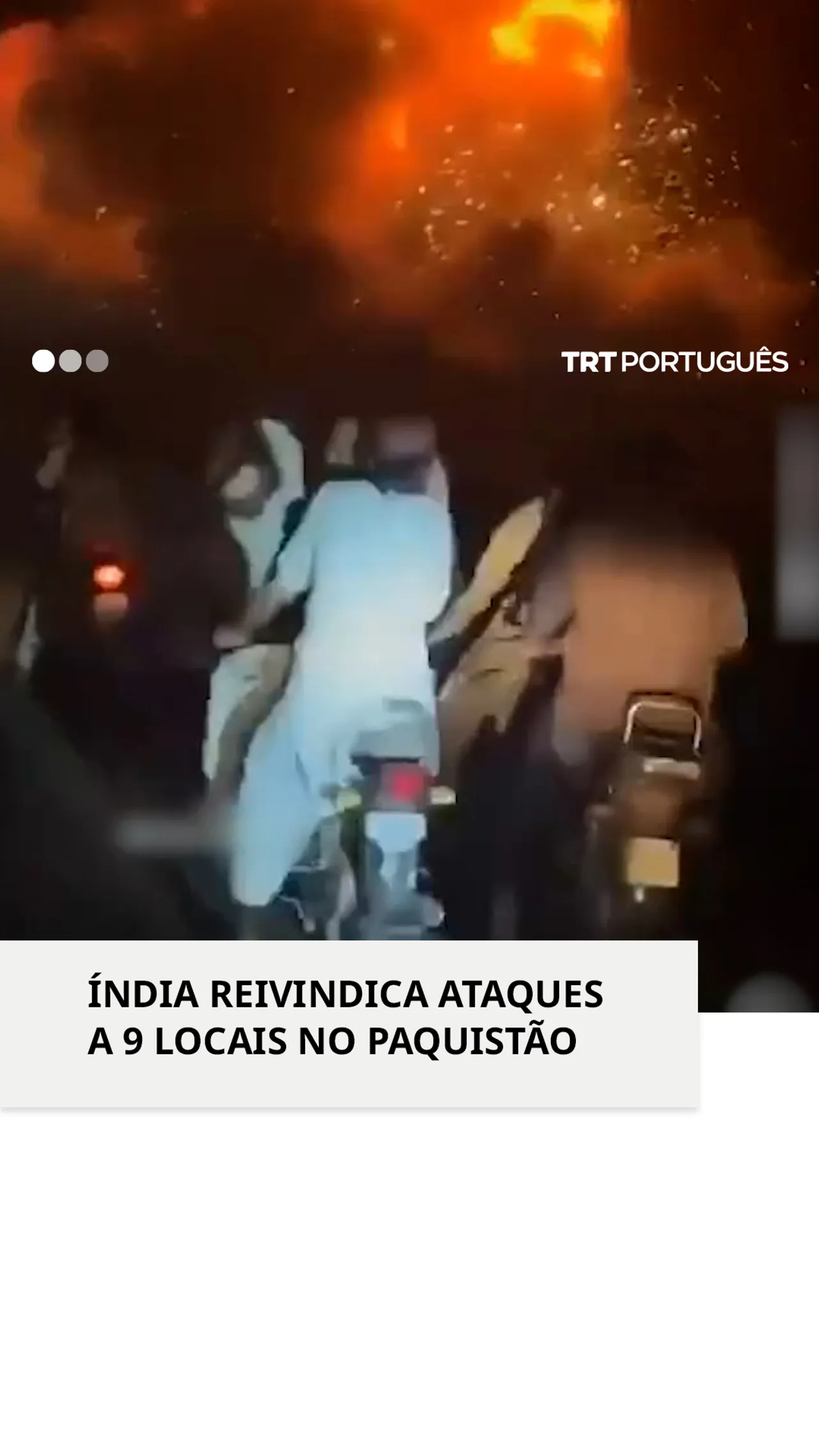 Índia reivindica ataques a 9 locais no Paquistão